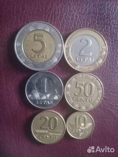 Монеты Литвы