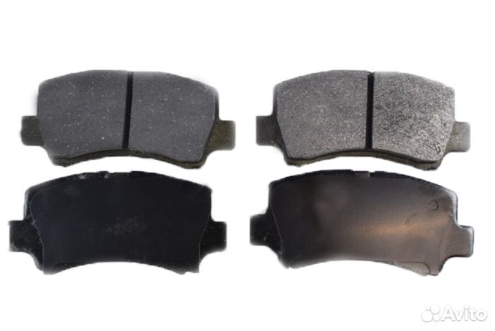 Колодки тормозные передние Hafei Brio 1.0