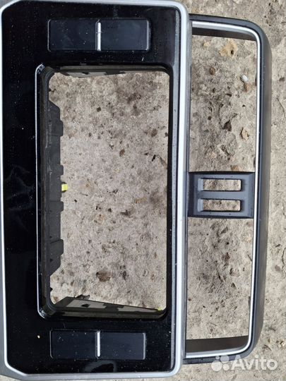 Рамка магнитолы Toyota Land Cruiser prado 150 рест