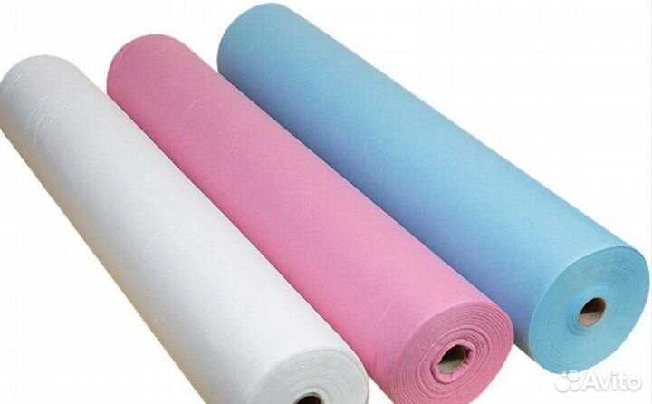 Одноразовые простыни в рулоне