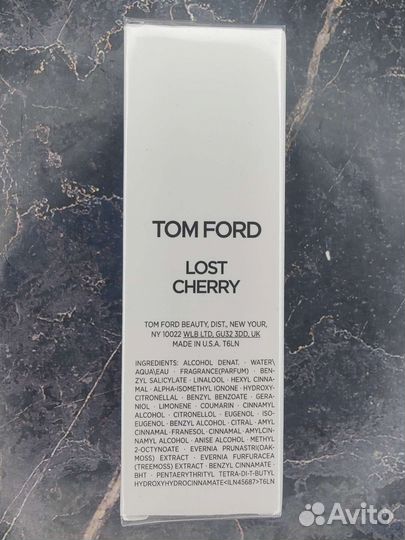 Tom Ford Lost cherry оригинальный тестер 44мл