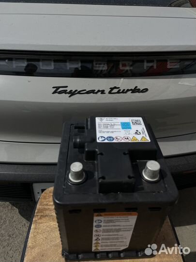 Акб lifepo4 на Porsche Taycan