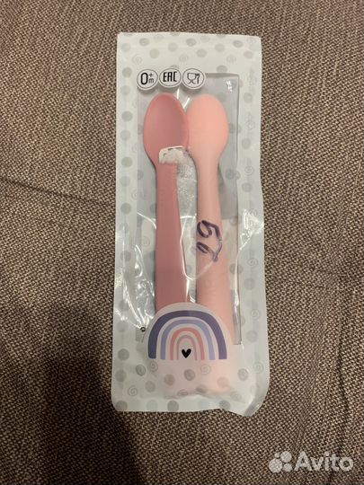 Силиконовые ложки для кормления малышей
