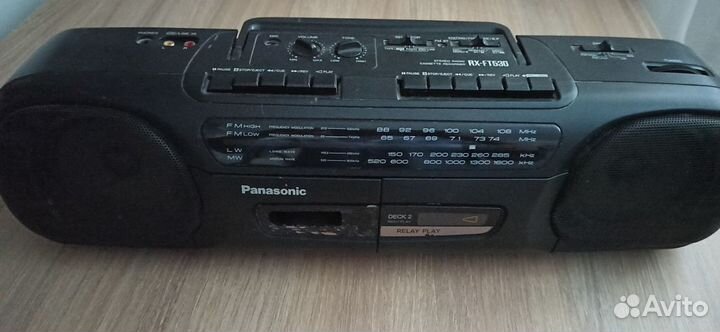 Двухкассетная магнитола Panasonic RX-FT530
