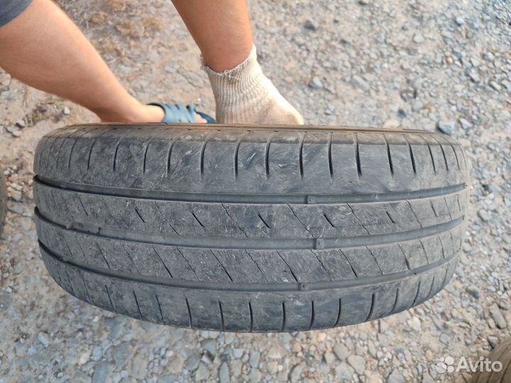 Покрышки kumho 185/60 R14 82H + диски скад стинг