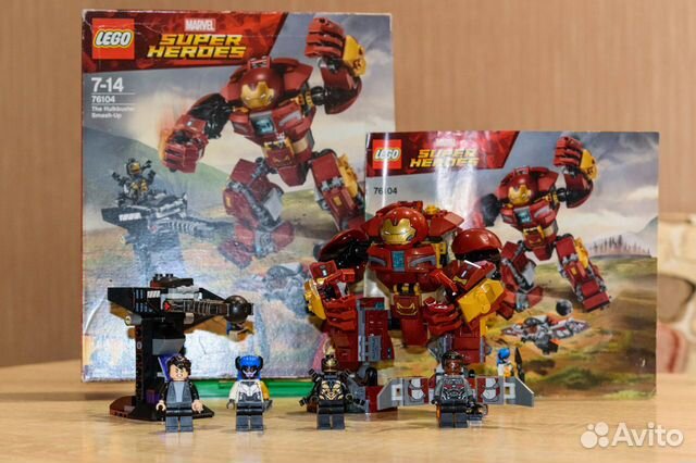 Инструкции по сборке LEGO Super Heroes Конструктор Бой Халкбастера 76104