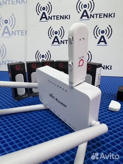 Готовый комплект Роутер+Модем Olax+Безлимит