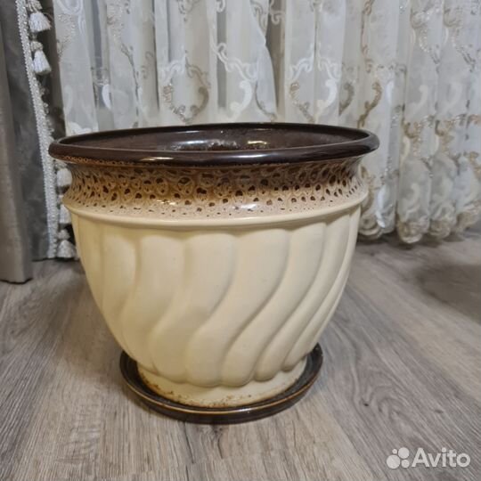 Горшки керамические бу