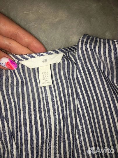 Платье HM хлопок вискоза L/160. Длина 90