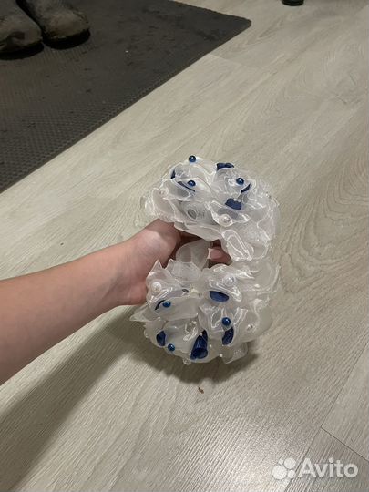 Бант школьный пышный