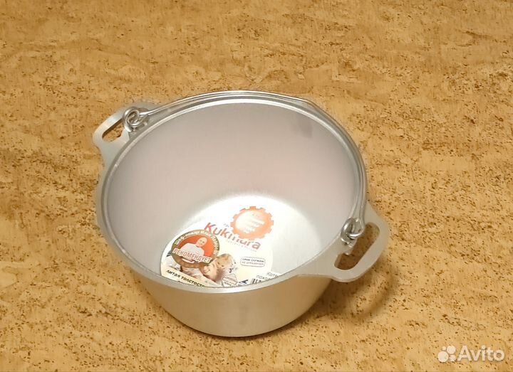 Котелок (казан) алюминиевый 6л Kukmara (кукмара)