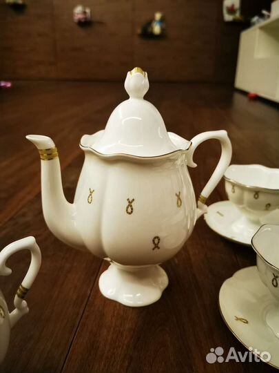 Новый Сервиз кофейный ифз Наташа Петельки