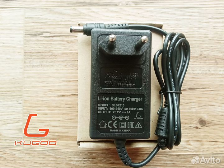 Зарядное устройство Kugoo Kirin Mini 2 (25.2V 1A)