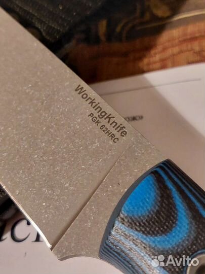 Нож WorkingKnife WK7 PGK Стоунвош