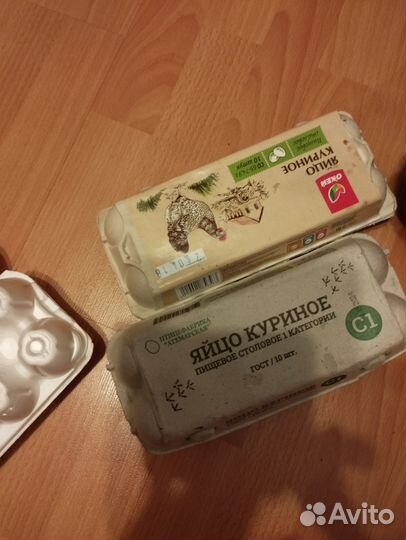 Упаковки для яиц