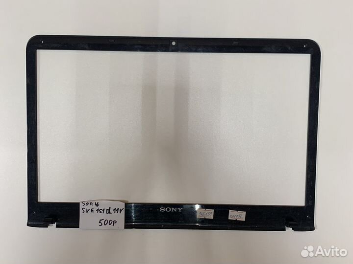Рамка матрицы для ноутбука sony sve151d11v