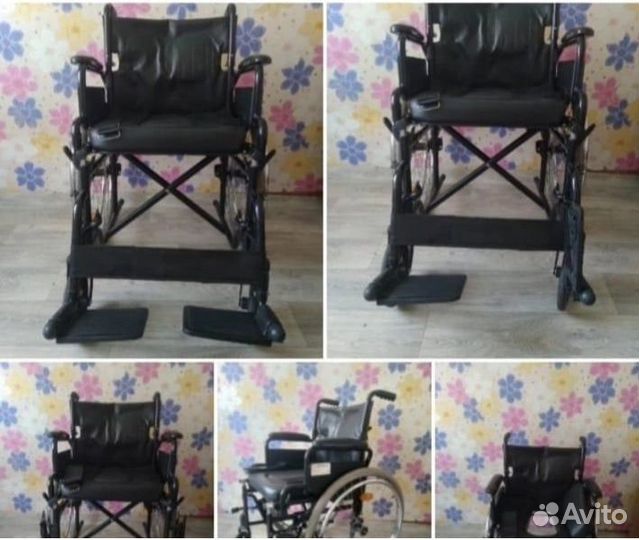 Инвалидная коляска складная б.у