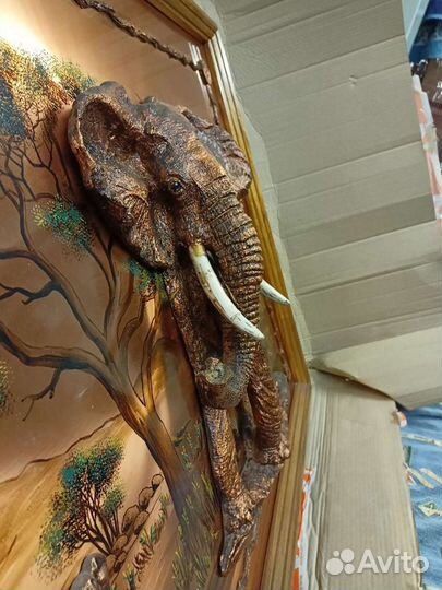 Картина медь 3D 70-80 года прошлого века Gastone