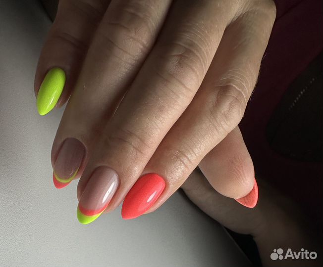 Маникюр гель лак