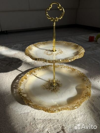 Фруктовница из эпоксидной смолы