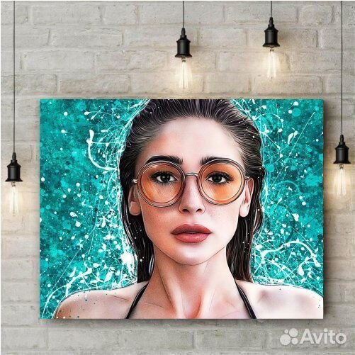 Картина печать на холсте