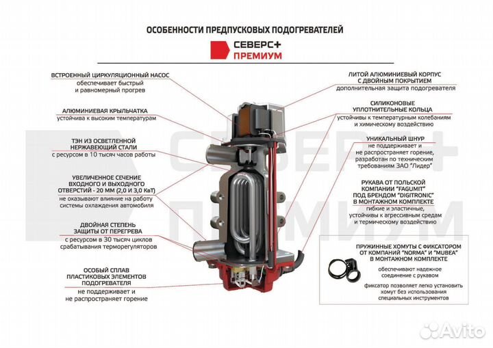 Подогрев двигателя 220в