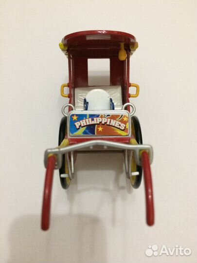 Модель повозки металл ретро