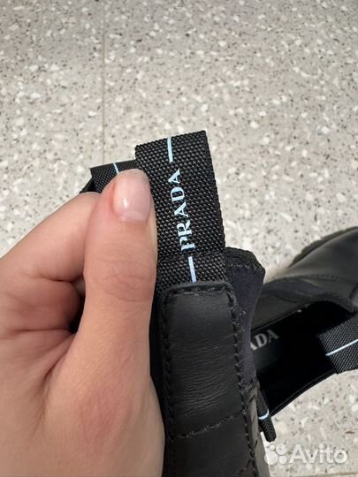 Ботинки prada строго оригинал 37р