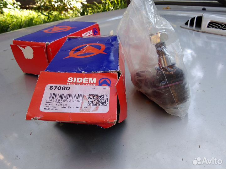 Опора шаровая Ford focus II sidem 67080 (18мм)