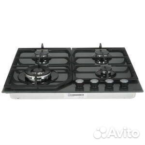 Варочная панель 4-х серое стекло