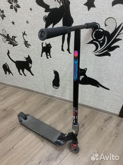 Трюковой самокат (высокий)