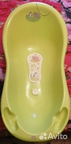 Ванночка для купания с горкой