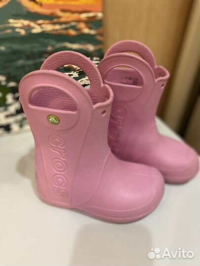 Резиновые сапоги crocs C9