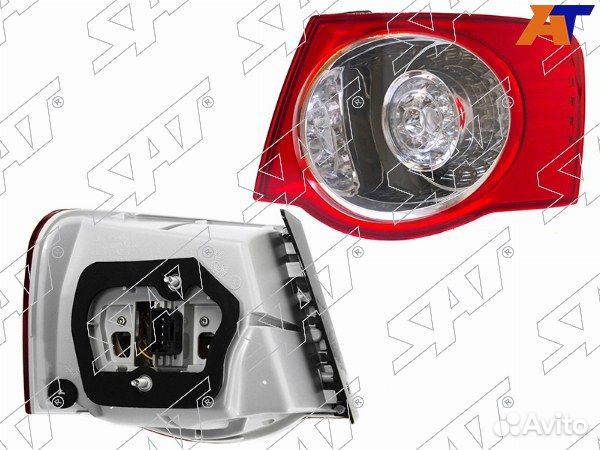 Фонарь задний volkswagen jetta 05-10