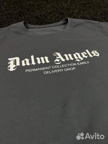 Футболка Palm Angels (чёрный/белый)