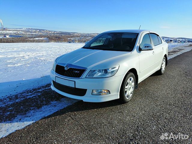 Передняя накладка Skoda Octavia A5 FL