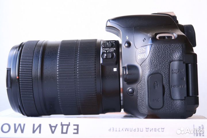 Фотоаппарат Canon 600d (пробег 26к) +18-135 +сумка