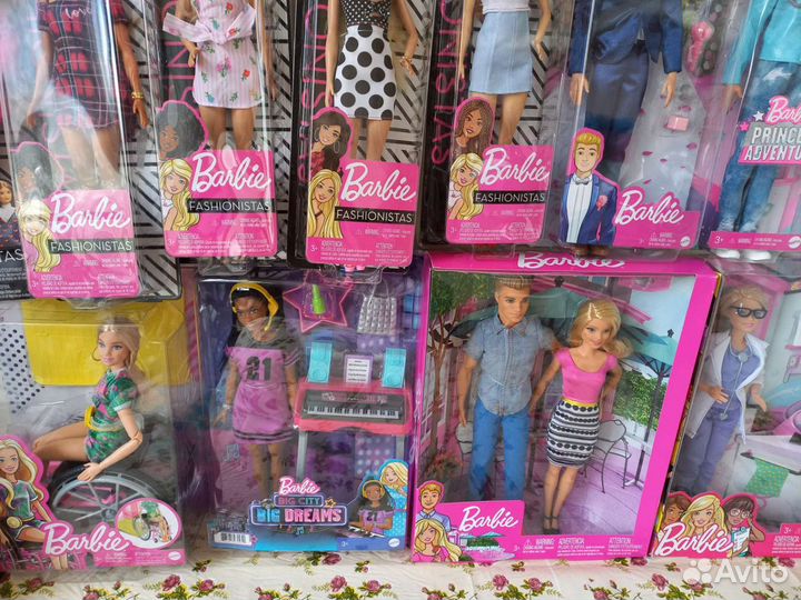 Кукла Барби и Кен Оригинал Mattel много