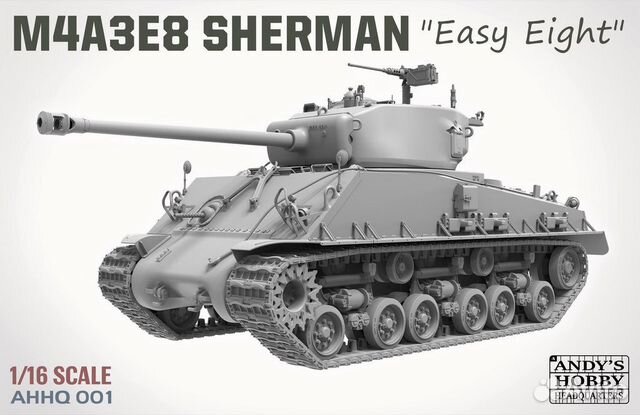 Ahhq / Takom (ahhq-001) M4A3E8 sherman easy eight