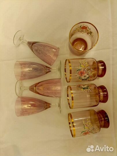 Старые рюмки, стопки, бокалы СССР