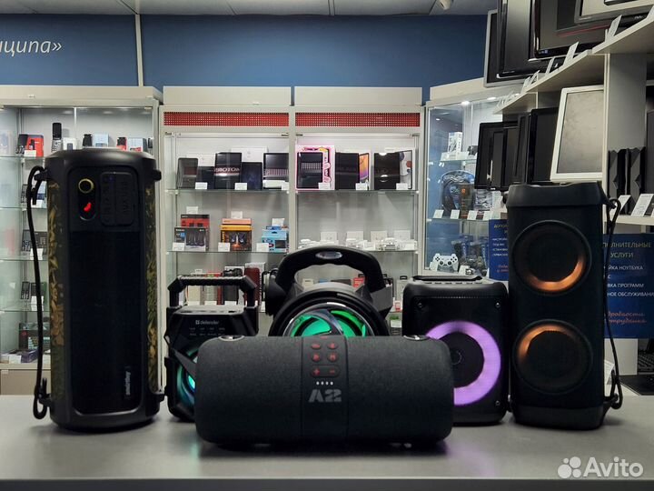 Беспроводные блютуз колонки новые