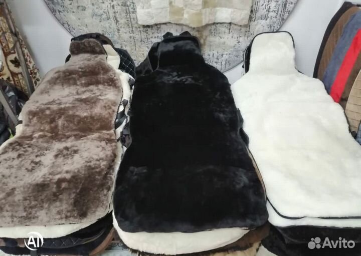 Натуральные меховые накидки на сиденья