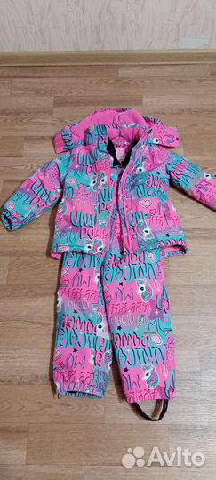 Зимний костюм для девочки