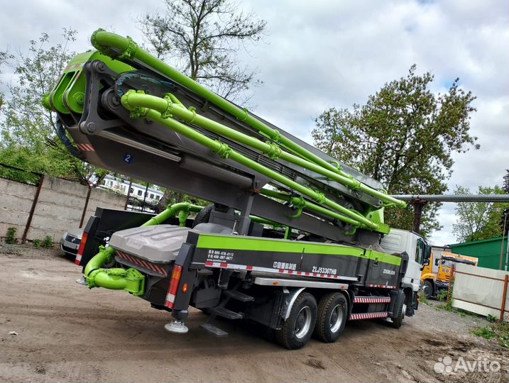 Автобетононасос Zoomlion 47X-5RZ, 2015