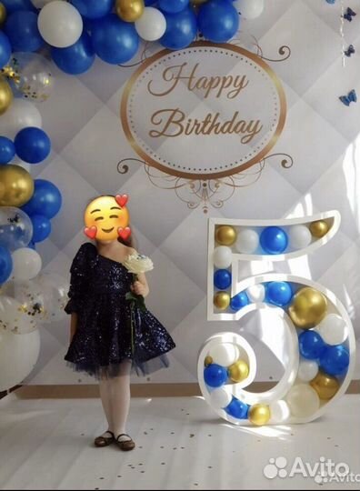 Фотозона. Баннер на день рождение