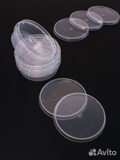 Контейнер 125 мл. С крышкой Шайба