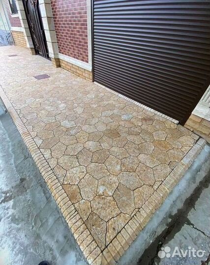 Тротуарная плитка.брусчатка. из кевларобетона