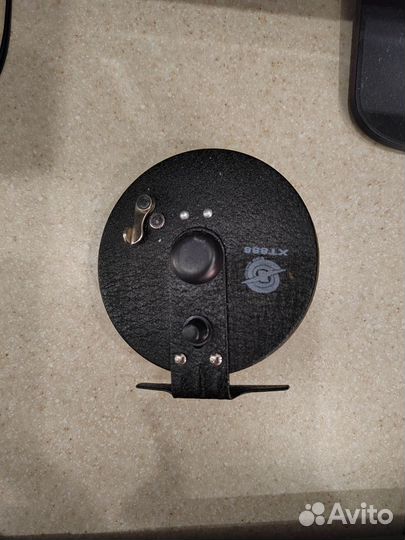 Катушка рыболовная c леской Kaida