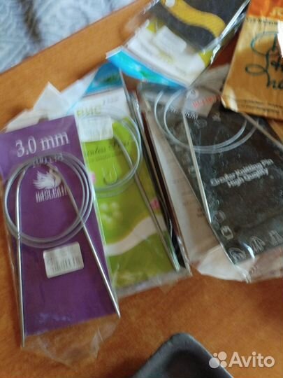 Спицы для вязания круговые