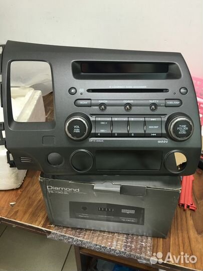 Штатная аудио система для Honda Civic 4D